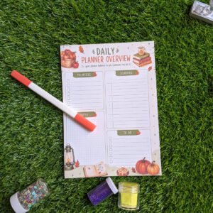 Planner | Autumn Daily Planner | A5