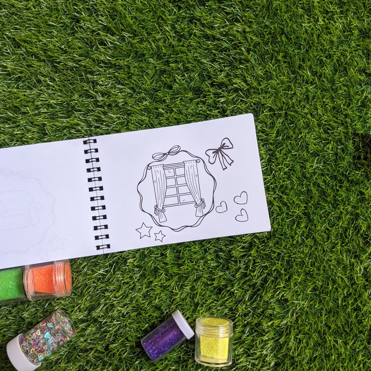 Cozy Corner Coloring Book | A6 - Image 2