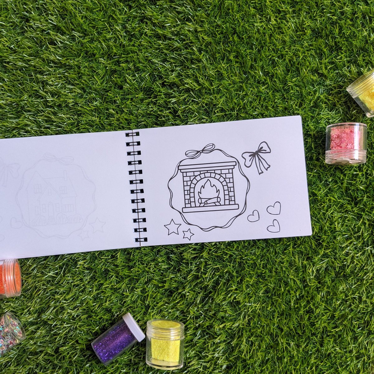 Cozy Corner Coloring Book | A6 - Image 3