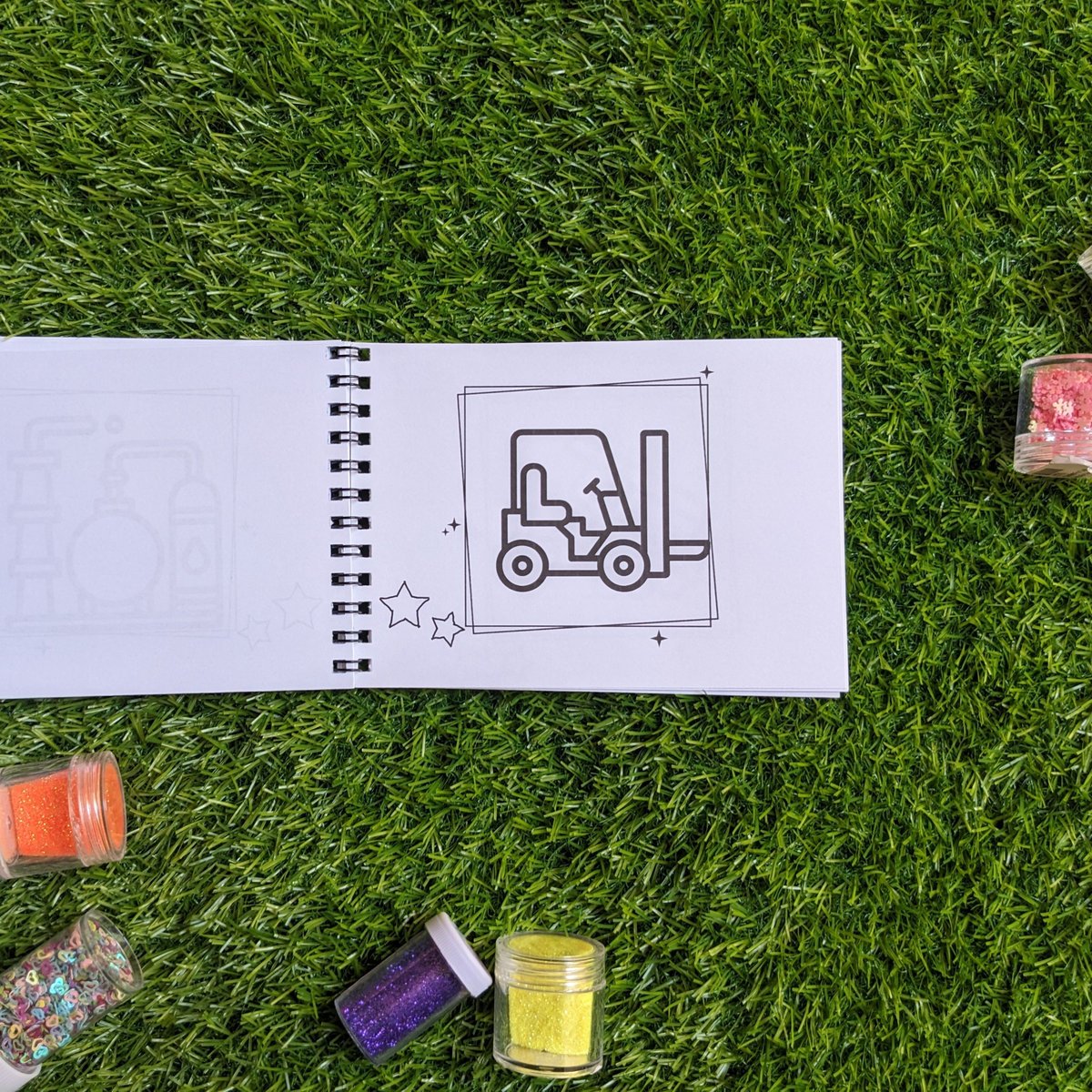 Coloring Book | Heavy Machinery | A6 - Image 5