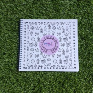 Doodles Coloring Notebook | A4